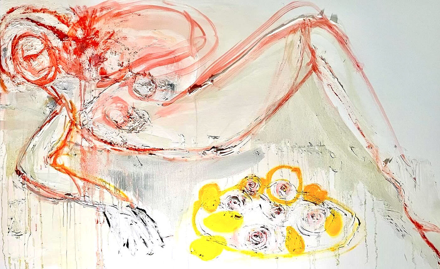 The Rosegarden - oil painting